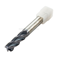 4 Flute Solid Carbide End Mill for Stainless Steel Milling