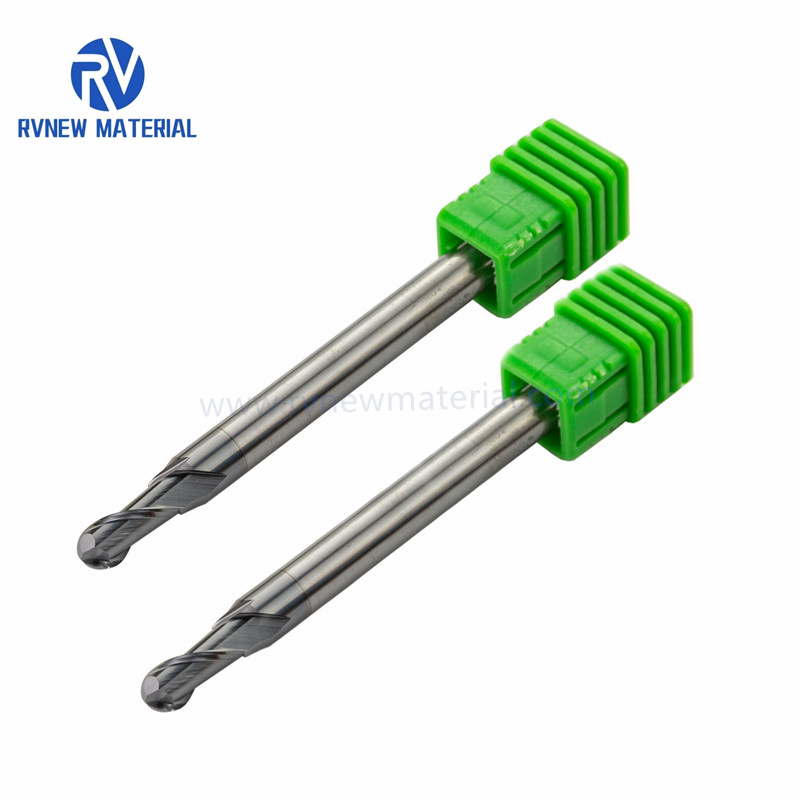 HRC60 2 Flutes Micro Mill Cutters for CNC Machining