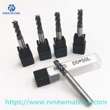 4 Flutes Highly Efficient Square End Mills for Stainless Steels