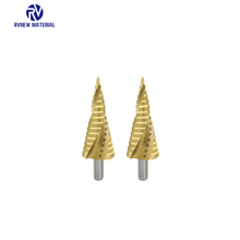 Metric Round Shank HSS Step Drill for Tube Metal Sheet Drilling