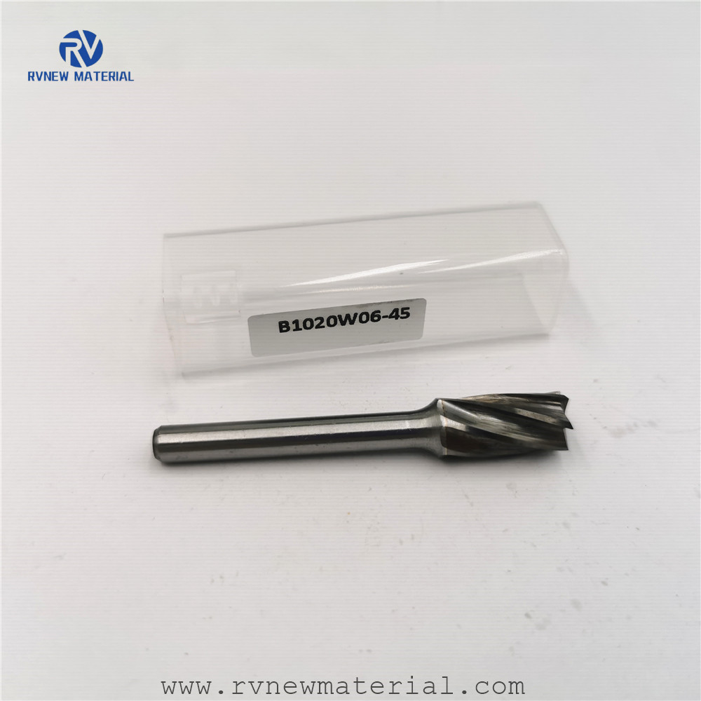 Double Cut Long 1/4" Shaft Carbide burrs