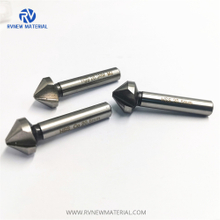 Fully Ground Solid Carbide Hss Countersink with Three 90 Degree Cutting Edges 