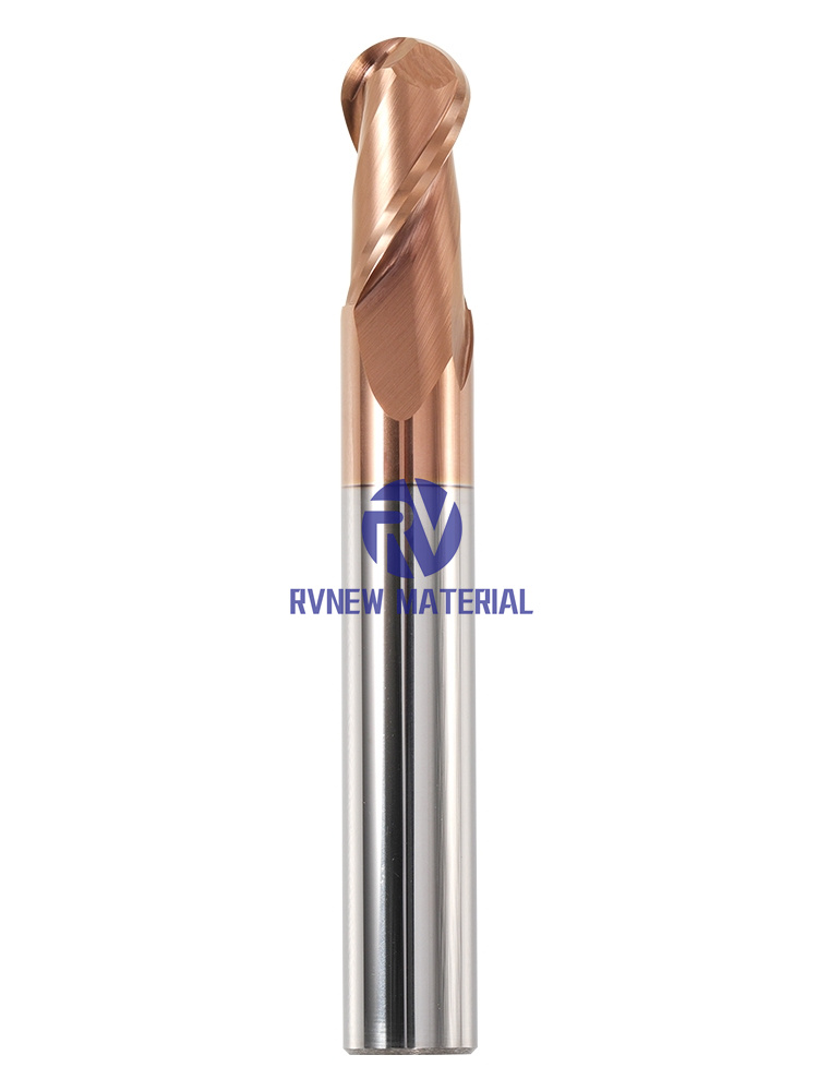Ball Nose Solid Carbide Flatted End Mill for Stainless Steel 