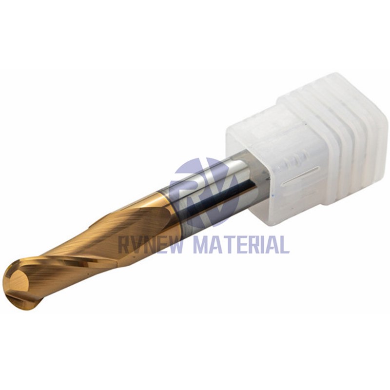 HRC55 2 Flutes Solid Carbide Ball Nose End Mill