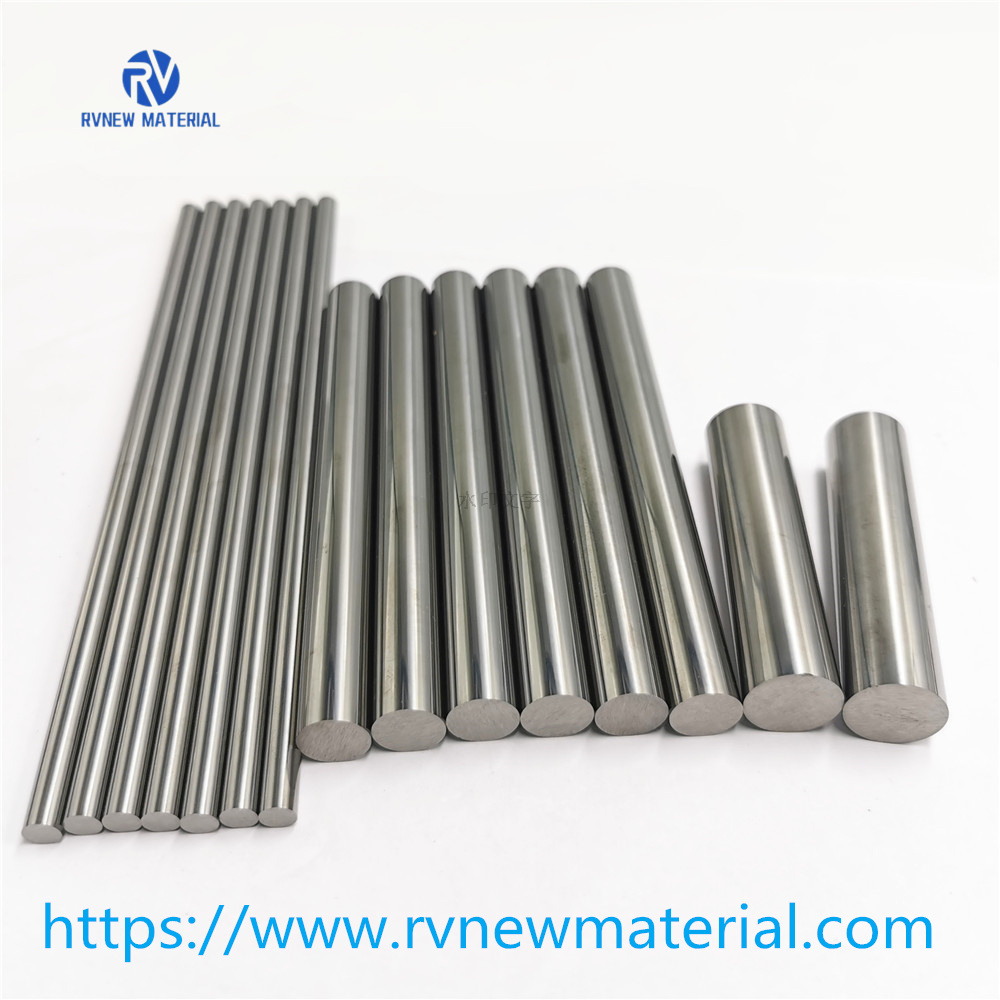 High Hardness Cemented Carbide Rods For Non-metallic And Non-ferrous Metal Tools/hard End-milling/cast Iron/aluminum Alloy/graphite/glass-fiber