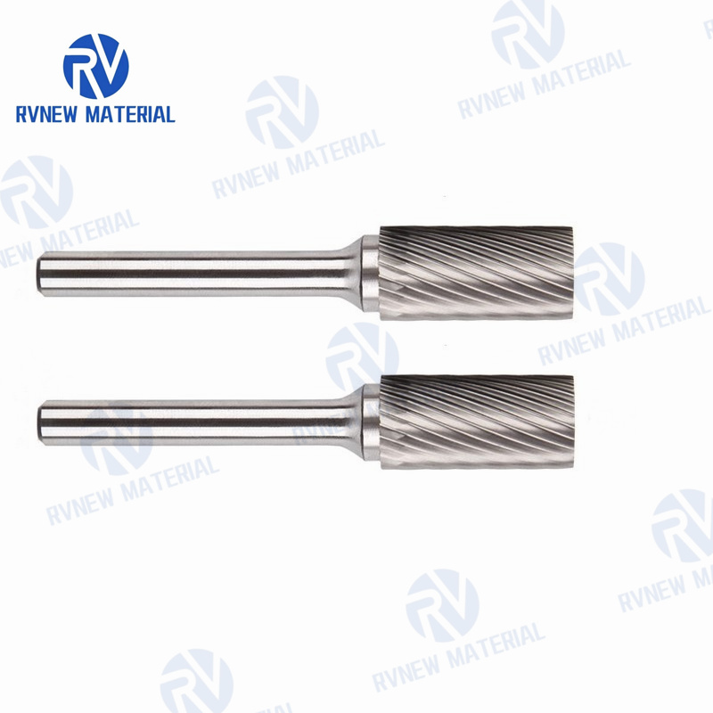 Cylinder Carbide Rotary Bur Cutting Tools Tungsten Carbide Burs 