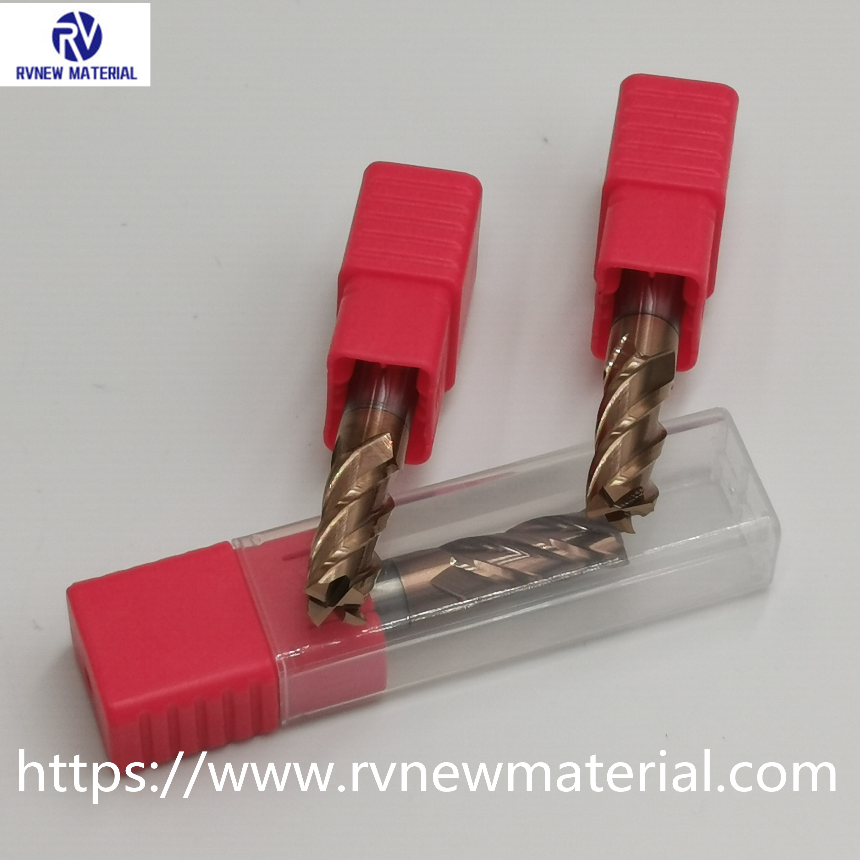 Good Quality 4 Flutes Tungsten Carbide Square End Mill for HRC 55