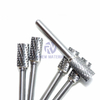 Solid Tungsten Cylindrical Carbide Rotary Burrs Wood Cutting Carving Tool Burrs for Wood Metal Cutting and Carving