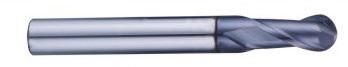 2 Flute Ballnose End Mill For Stainless Steel