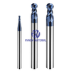 2 Flute Ball Nose Solid Carbide Flatted End Mill for Super High Hardness