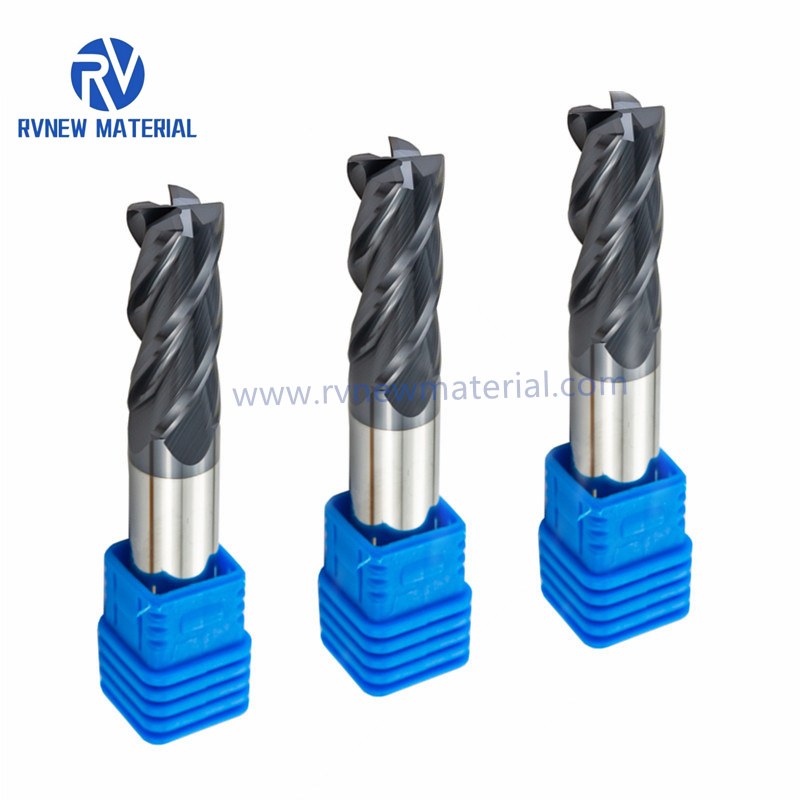 Tungsten Carbide Cutting Tools CNC Endmill for Steel