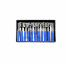Various shapes Double Cut Tungsten Carbide Rotary Burr Wood Cutting Carving Tool Burrs for Wood Metal
