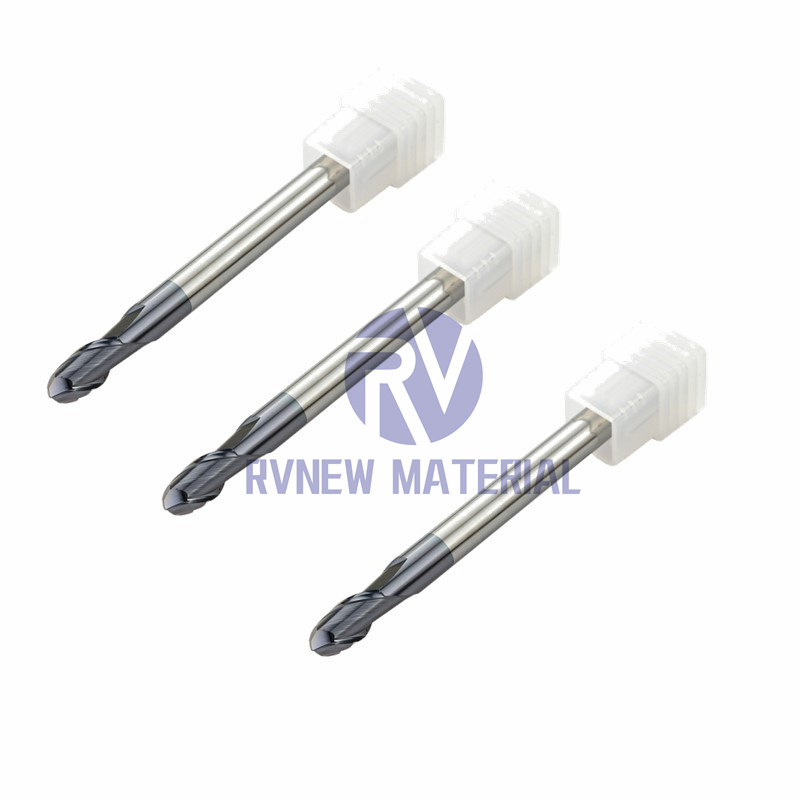 High Hardness Millling Cutter 4 Flutes Tungsten Carbide End Mills CNC Cutting Tools for Hard-to-Cut Material 
