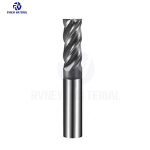 4Flutes Tungsten Cemented Carbide Cutting Tool For Steel