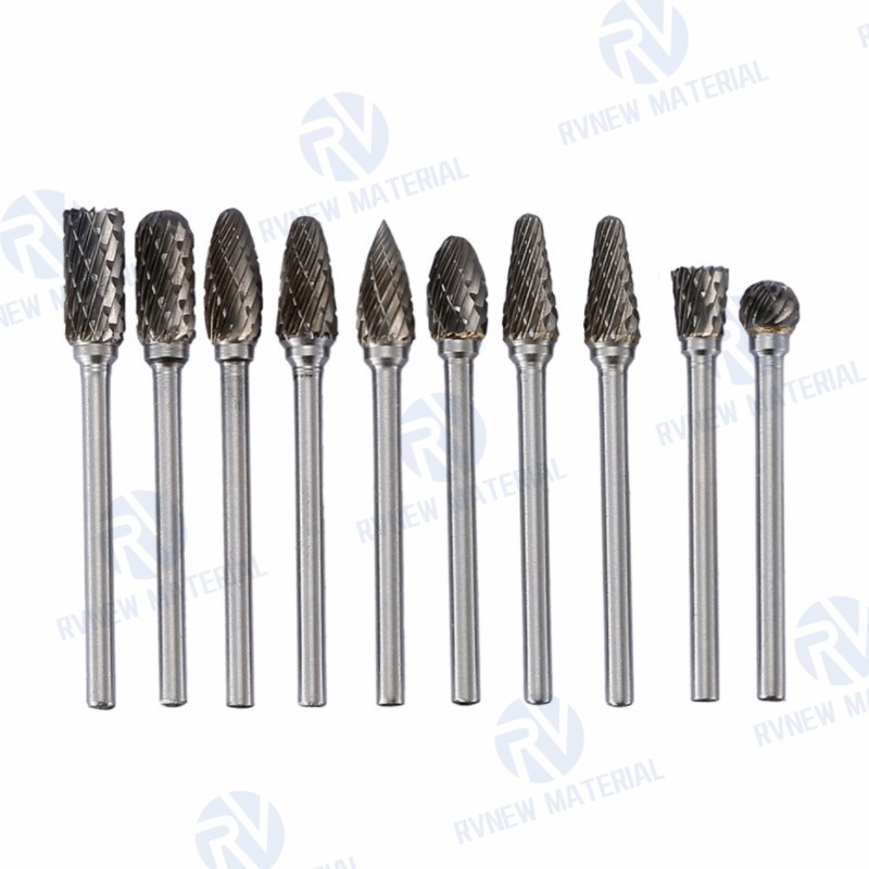 Hands Tools Tungsten Carbide 6mm 1/4 Inch Shank Rotary Burr 