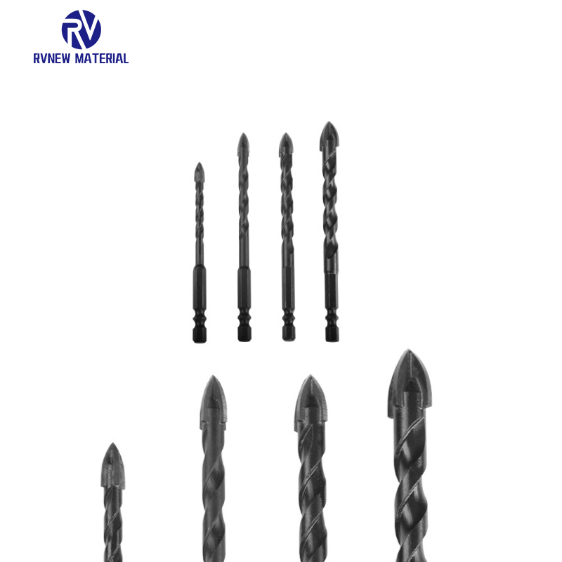 Glass tile porcelain cross carbide tips drill bits Drilling tools