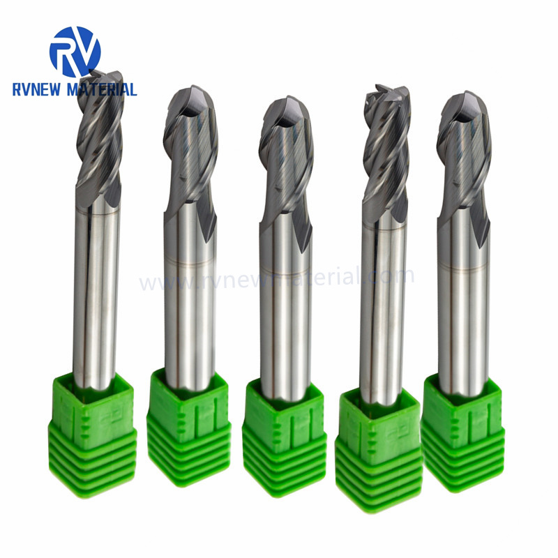 CNC Solid End Mills 2/4 Flutes Milling Cutters