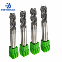 4 Flutes Solid Carbide Flat Endmill High Performance Carbide Square Endmill