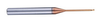  Ballnose Miniature Sizes End Mill Milling Cutter For High Hardness