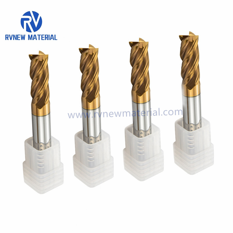 Solid Carbide Endmill Flat End Milling Cutter for Machine