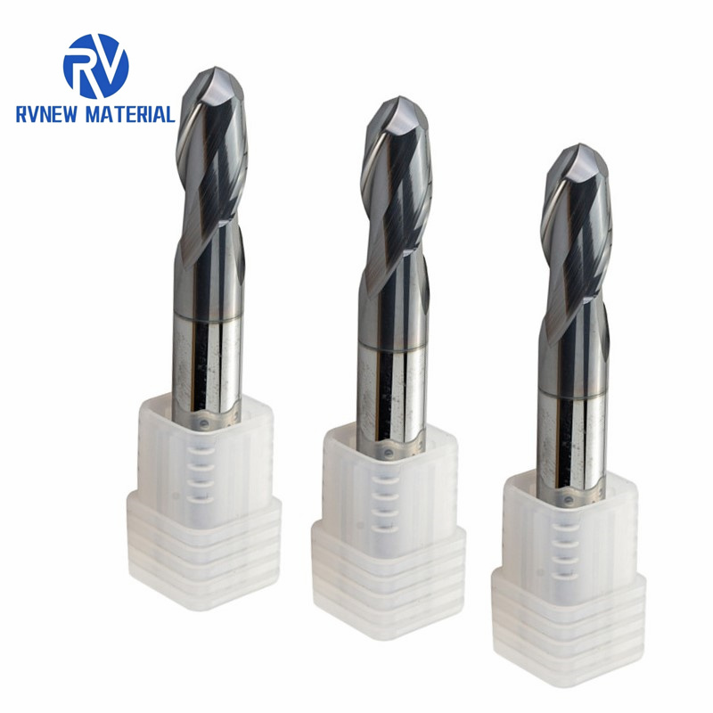High Quality 2 Flutes Solid Carbide Ball Nose End Mill Cutter For General Purposes